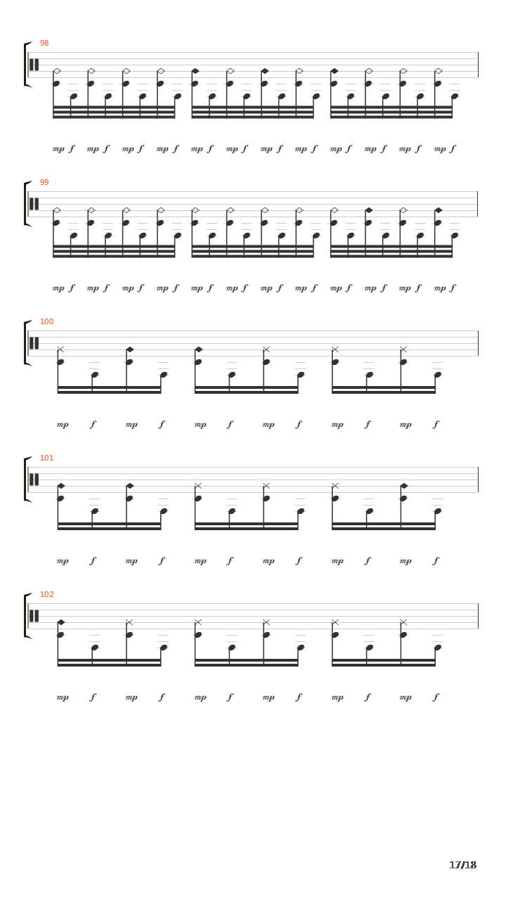 Conquer吉他谱