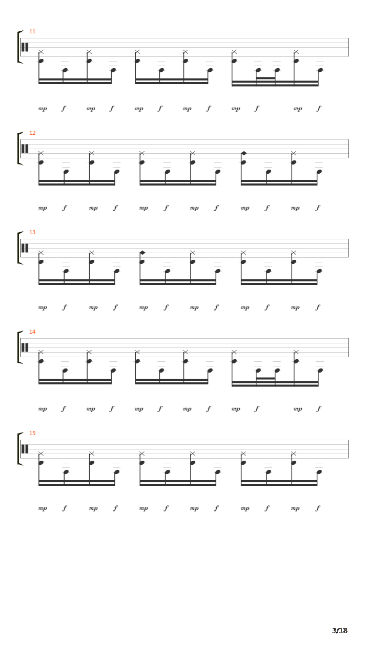 Conquer吉他谱