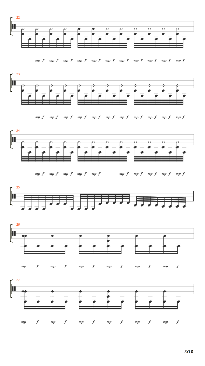 Conquer吉他谱