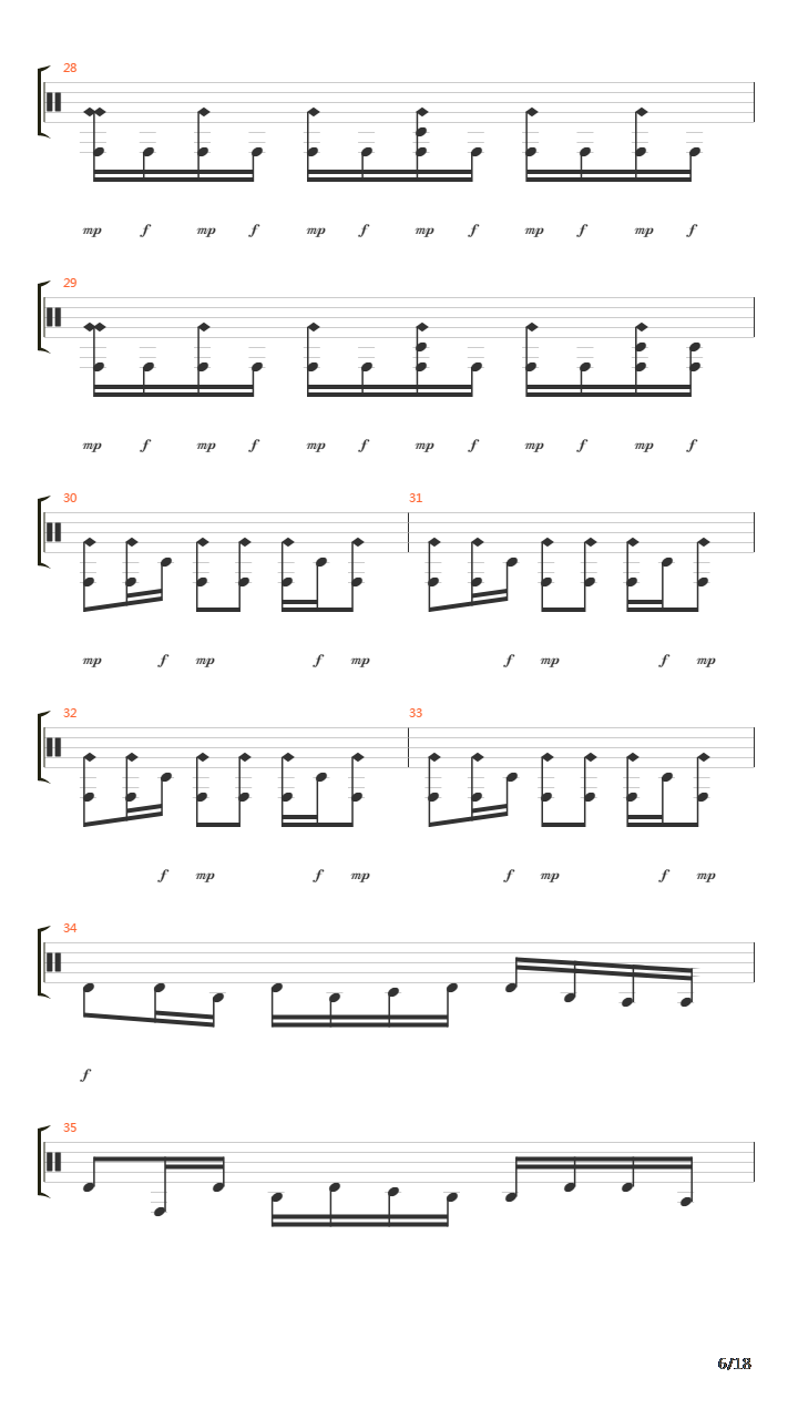 Conquer吉他谱