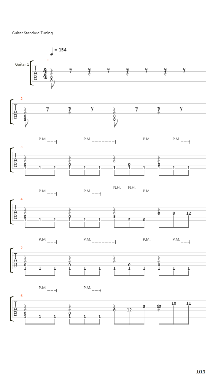 Divide Paths吉他谱