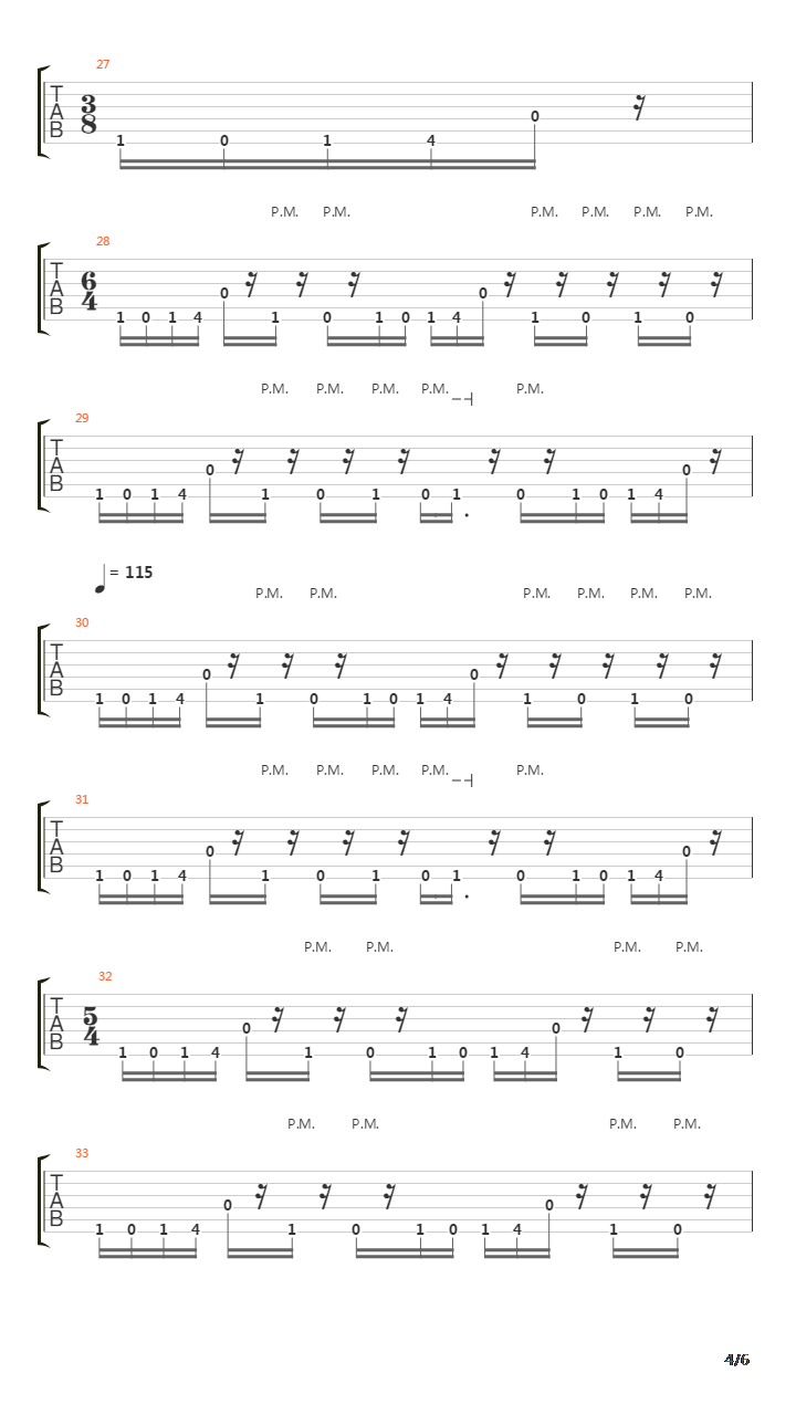 Namaste吉他谱