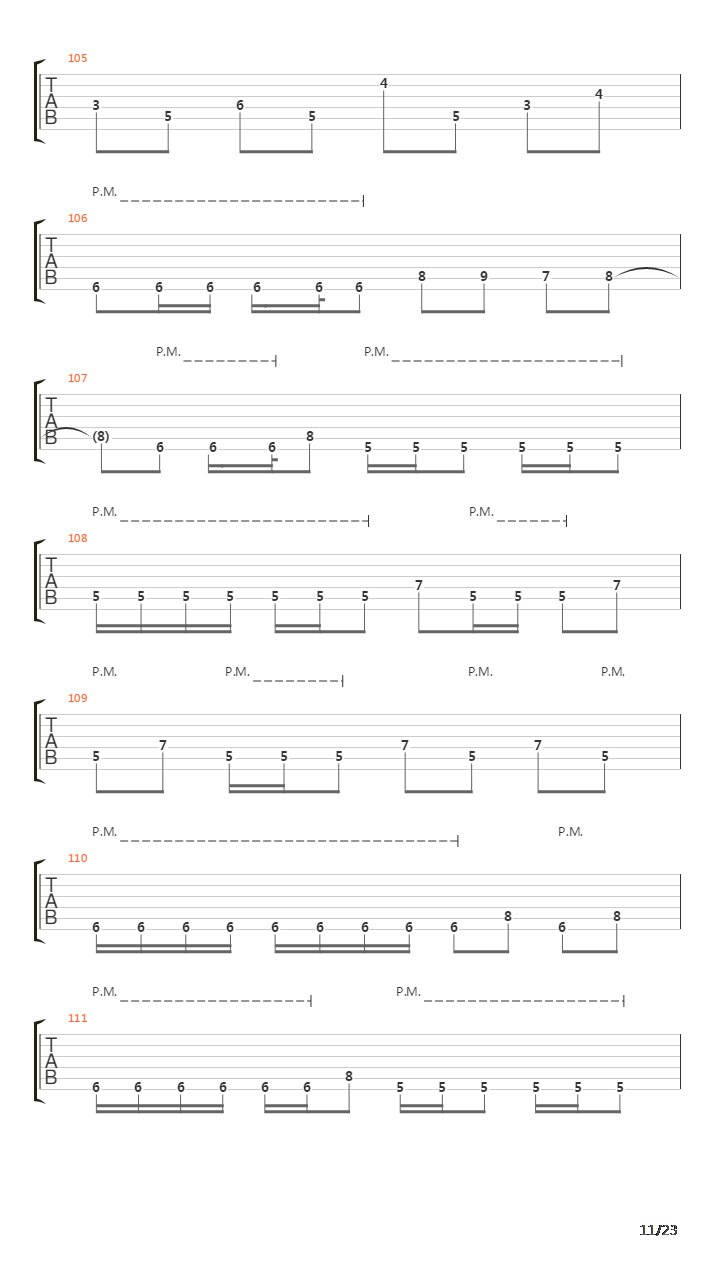 Tetrastructural Minds吉他谱