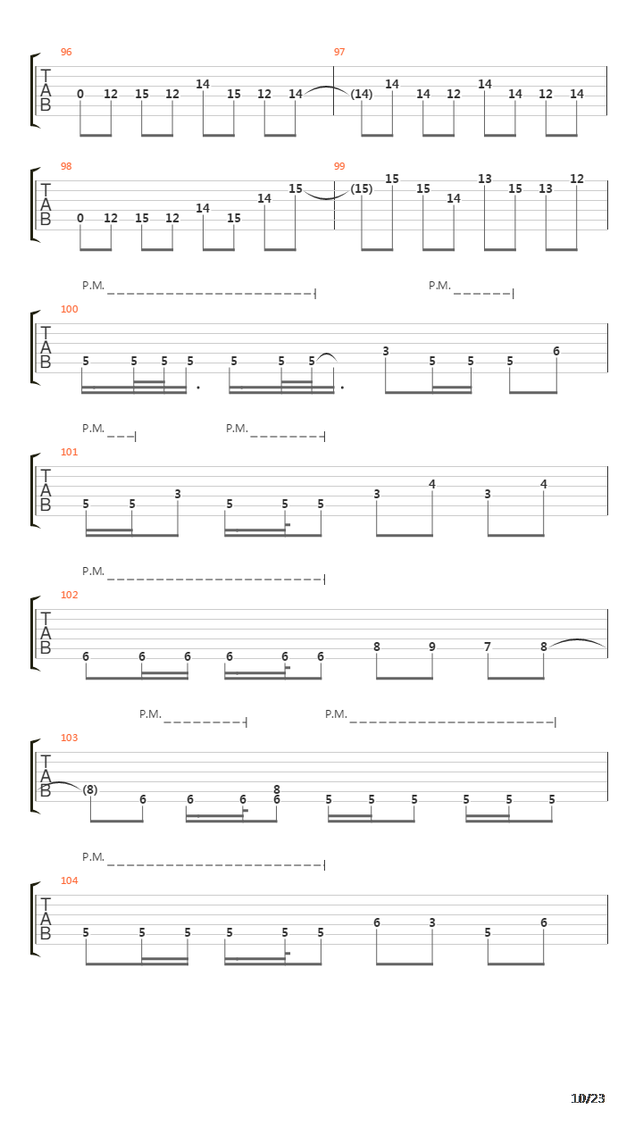 Tetrastructural Minds吉他谱