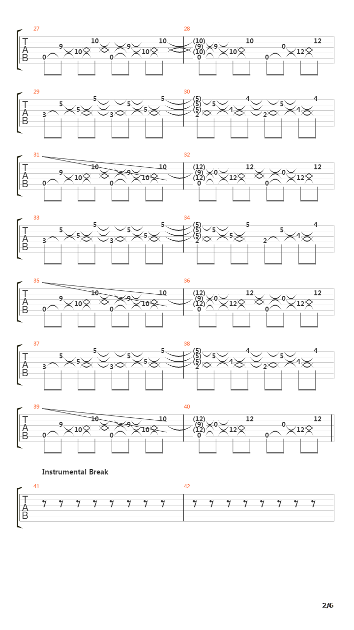 Balanite吉他谱