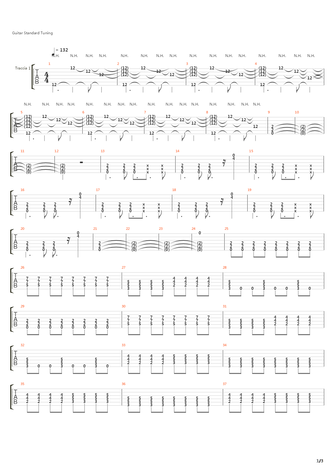 Fuxia吉他谱