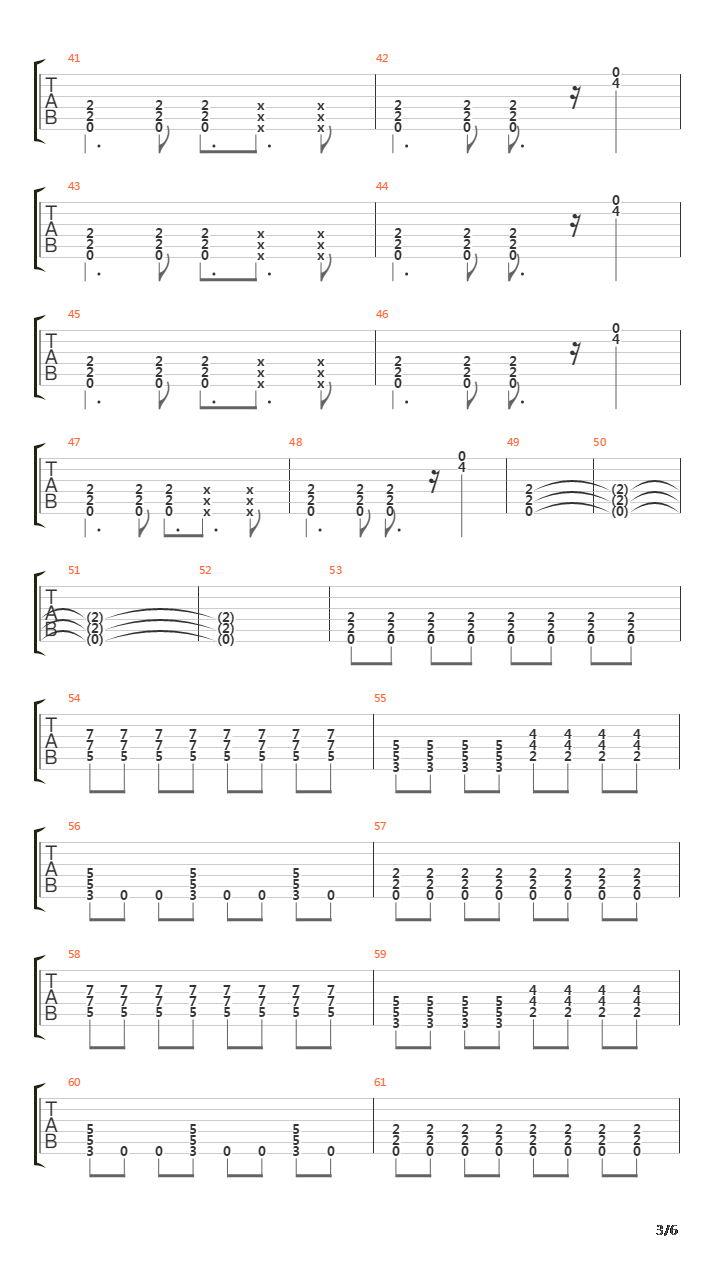 Fuxia吉他谱