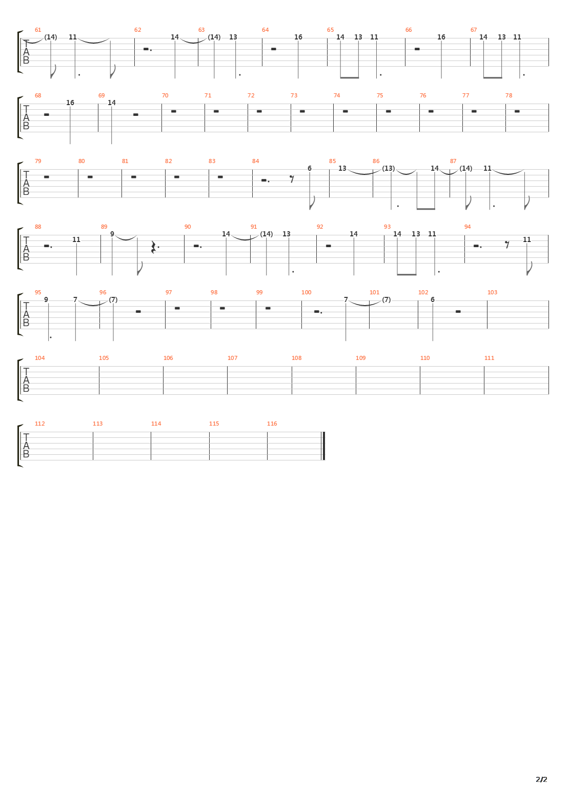 Luna吉他谱