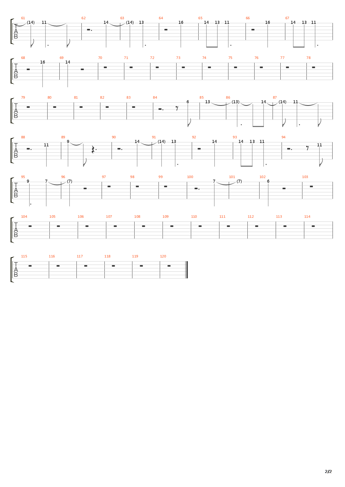 Luna吉他谱