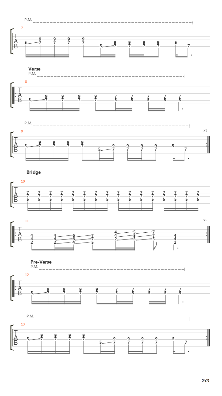 Muori Delay吉他谱