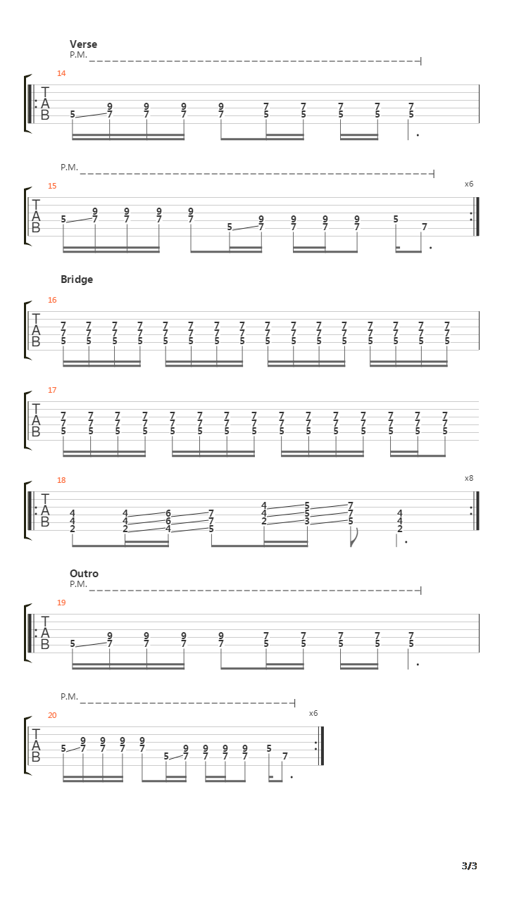 Muori Delay吉他谱