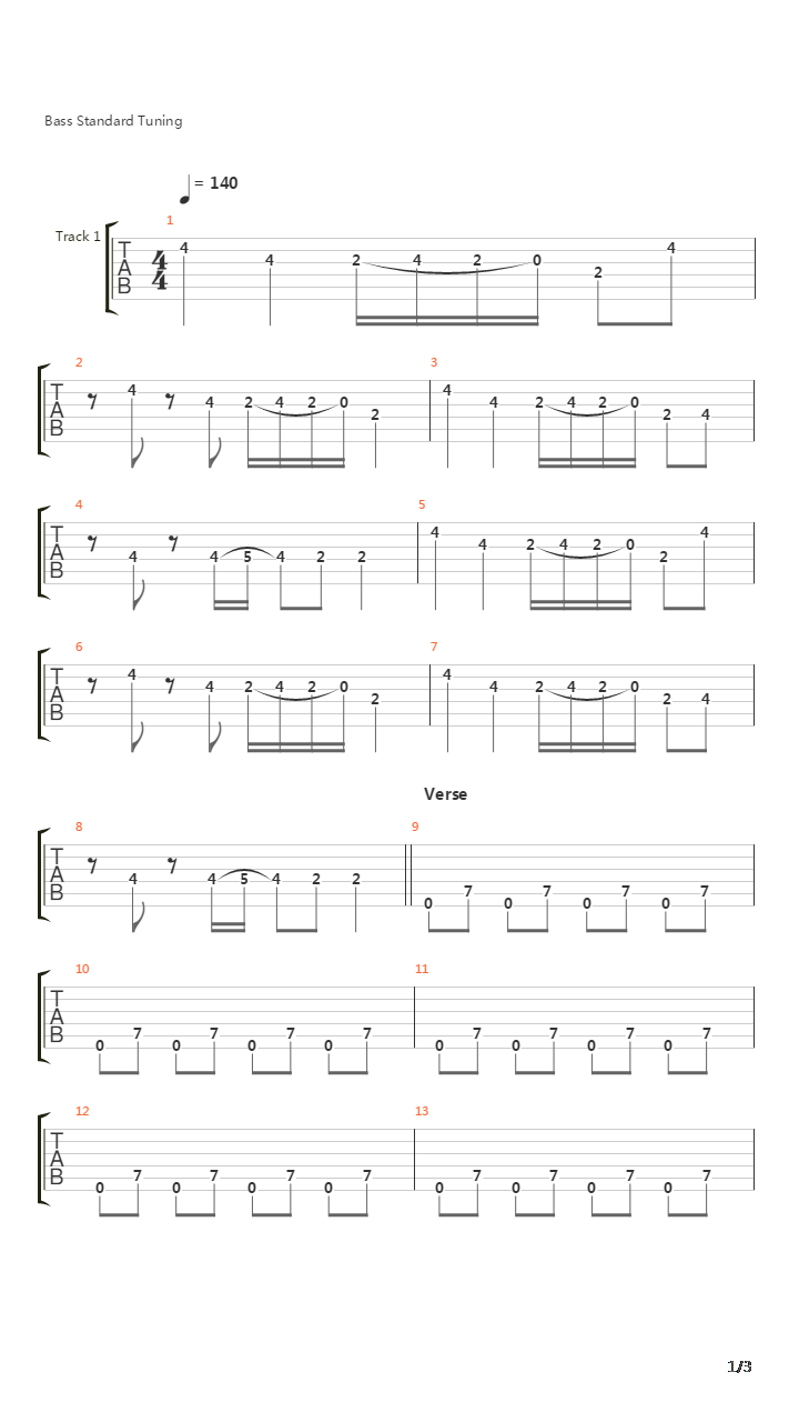 Danzing吉他谱