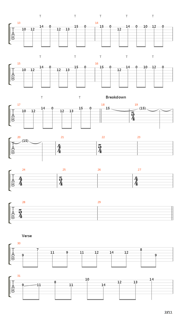 In Pursuing Design吉他谱