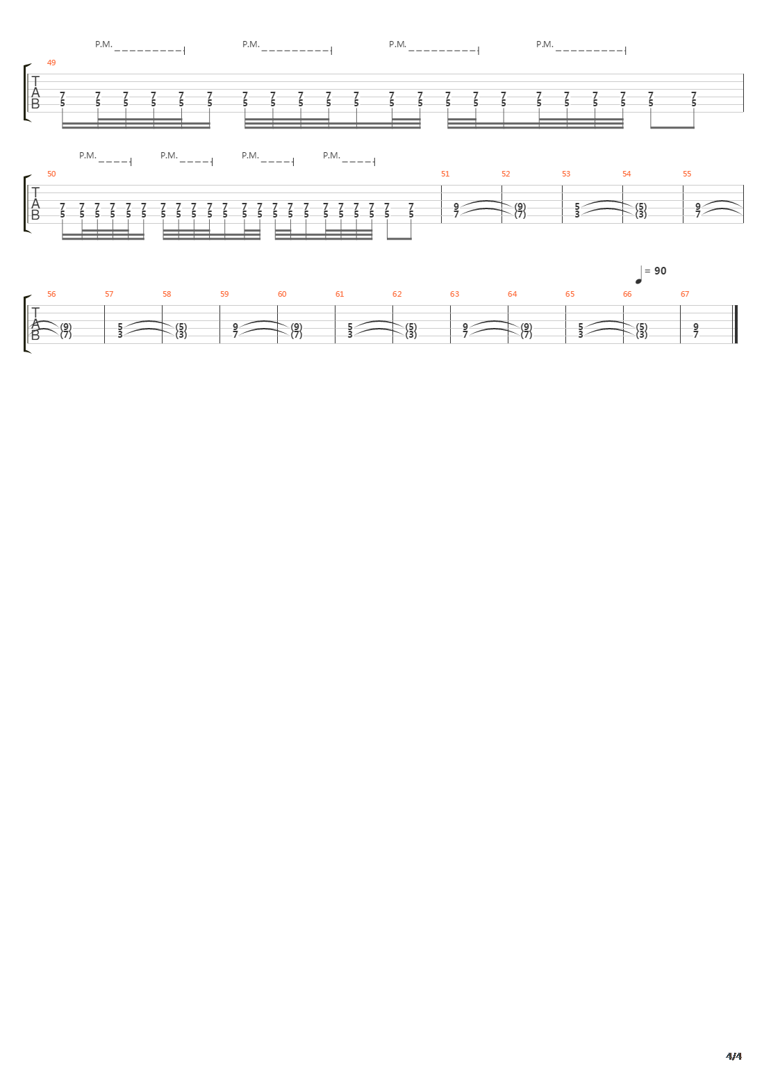 Sons And Daughters吉他谱