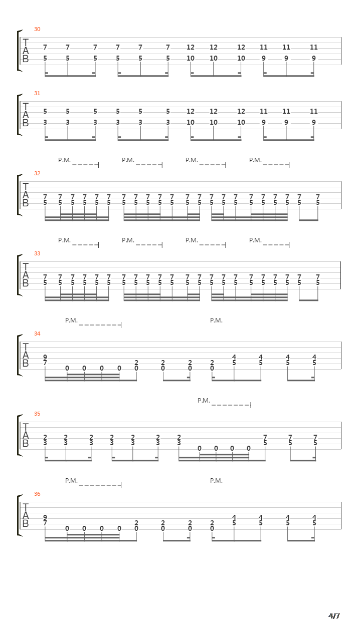 Sons And Daughters吉他谱