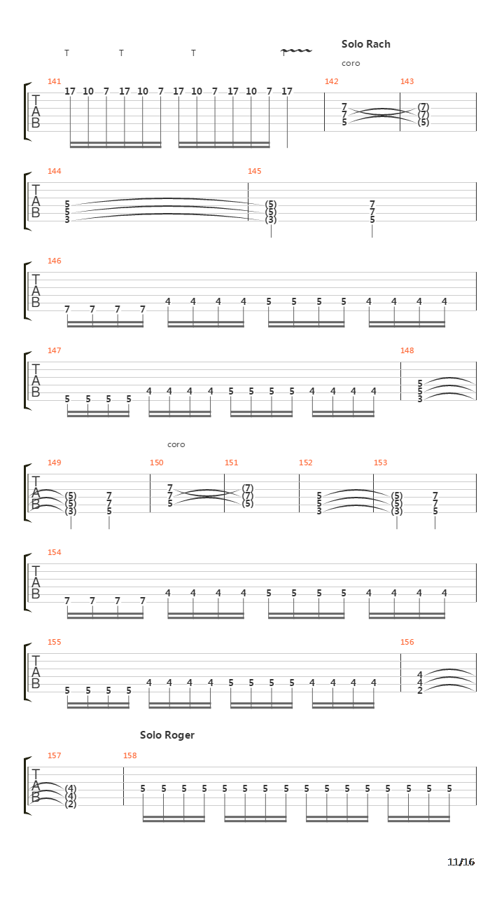 Musa吉他谱