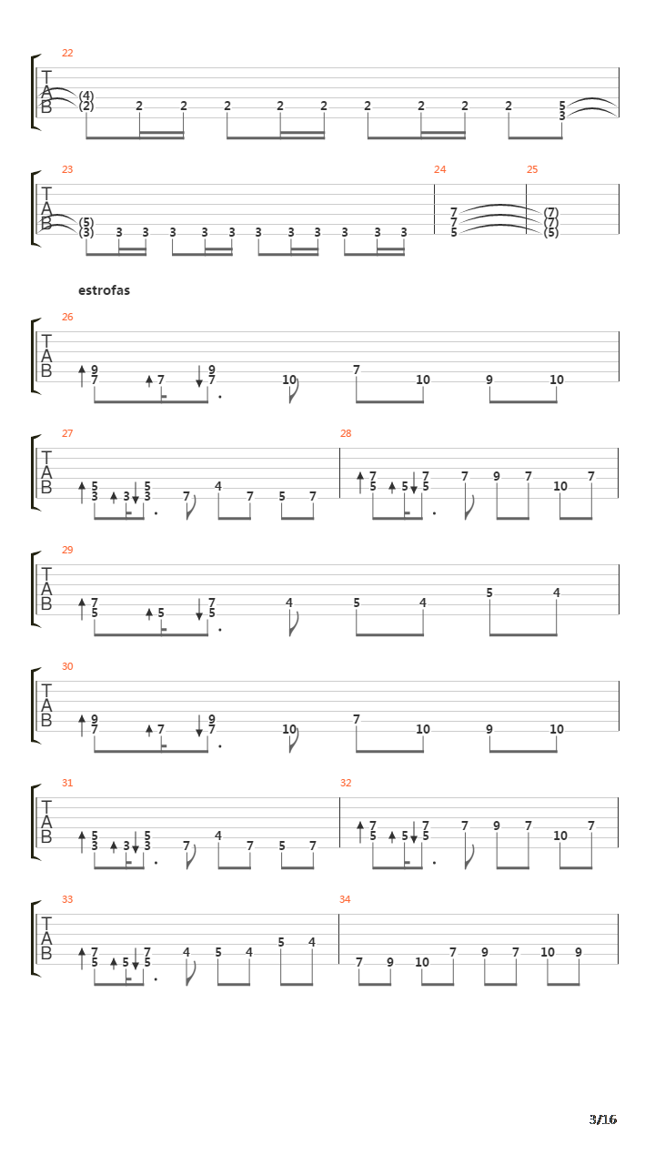 Musa吉他谱