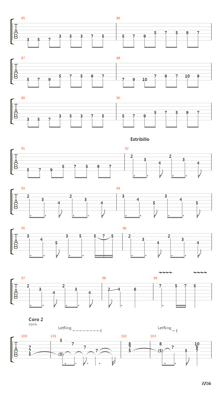 Musa吉他谱