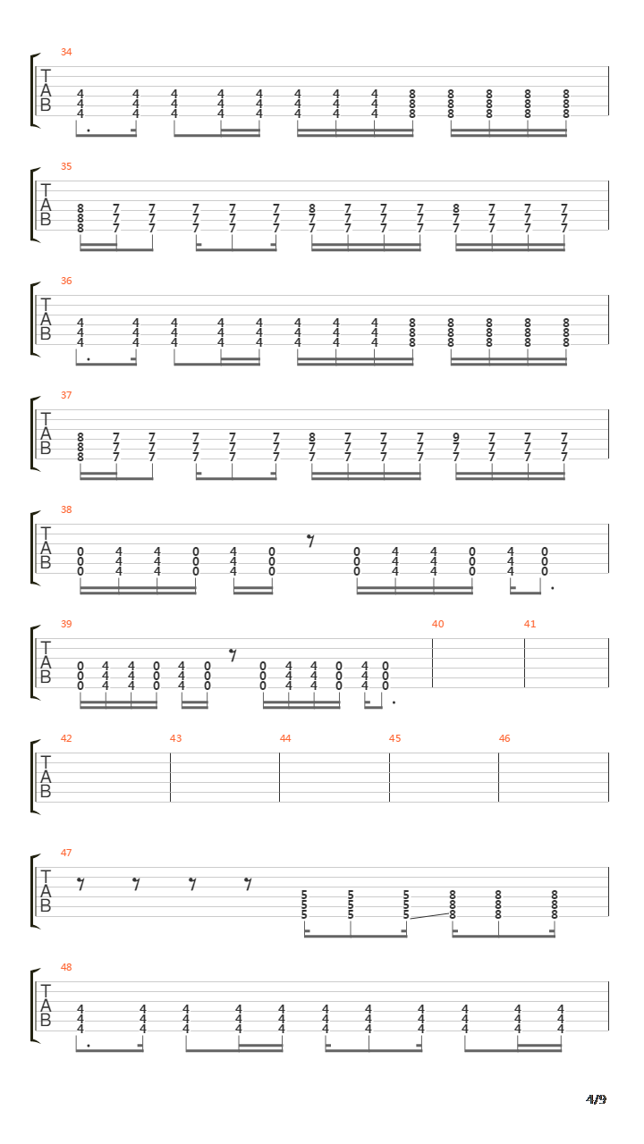 The Closest吉他谱