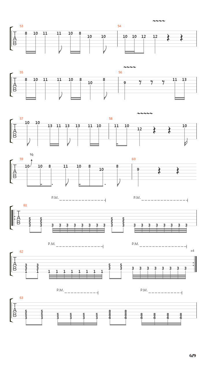 Pariah吉他谱