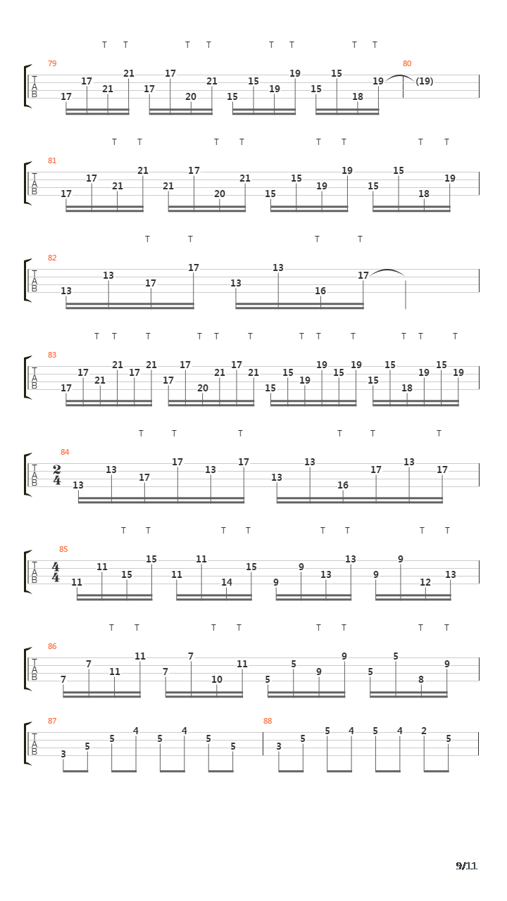 Classical Thump吉他谱