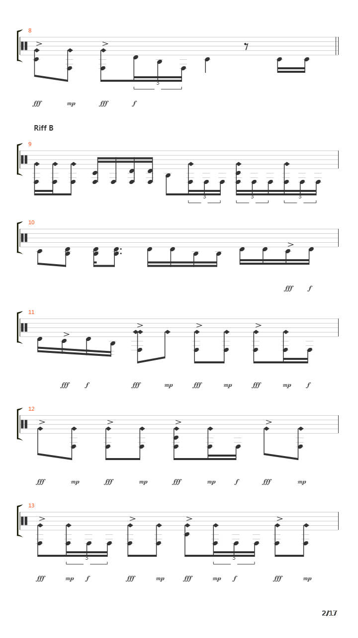 Dagger吉他谱