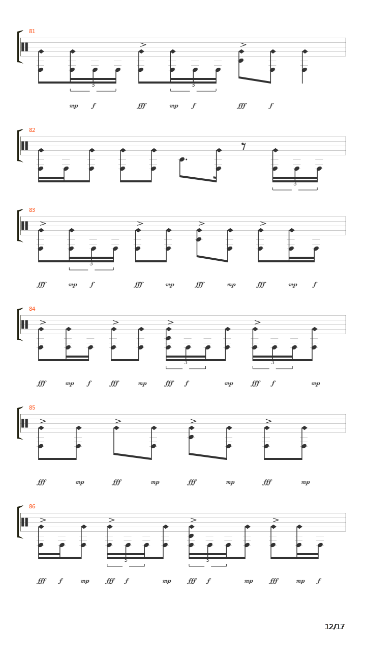 Dagger吉他谱