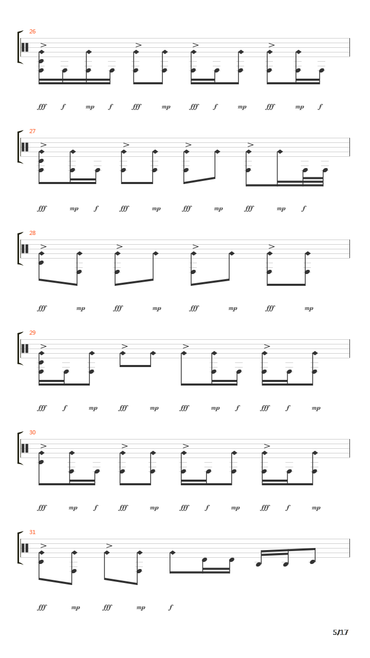 Dagger吉他谱