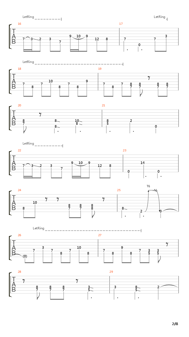 Dimman吉他谱