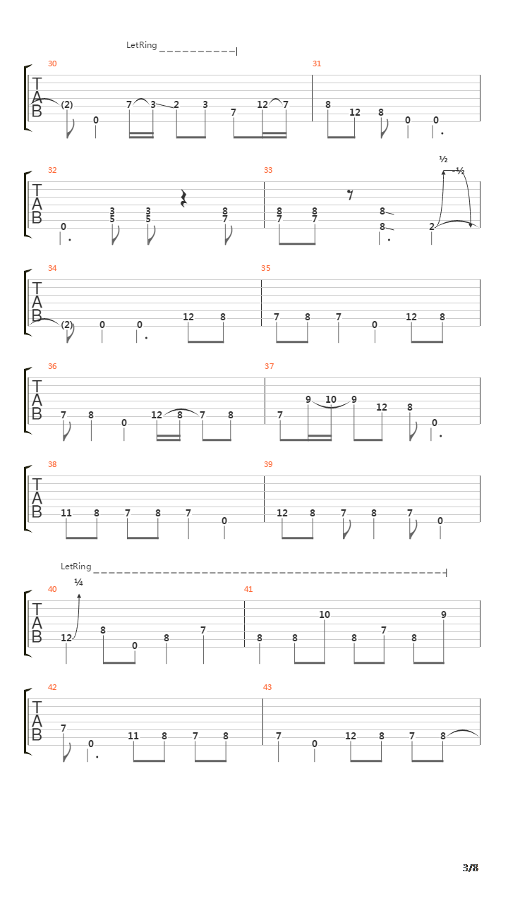 Dimman吉他谱