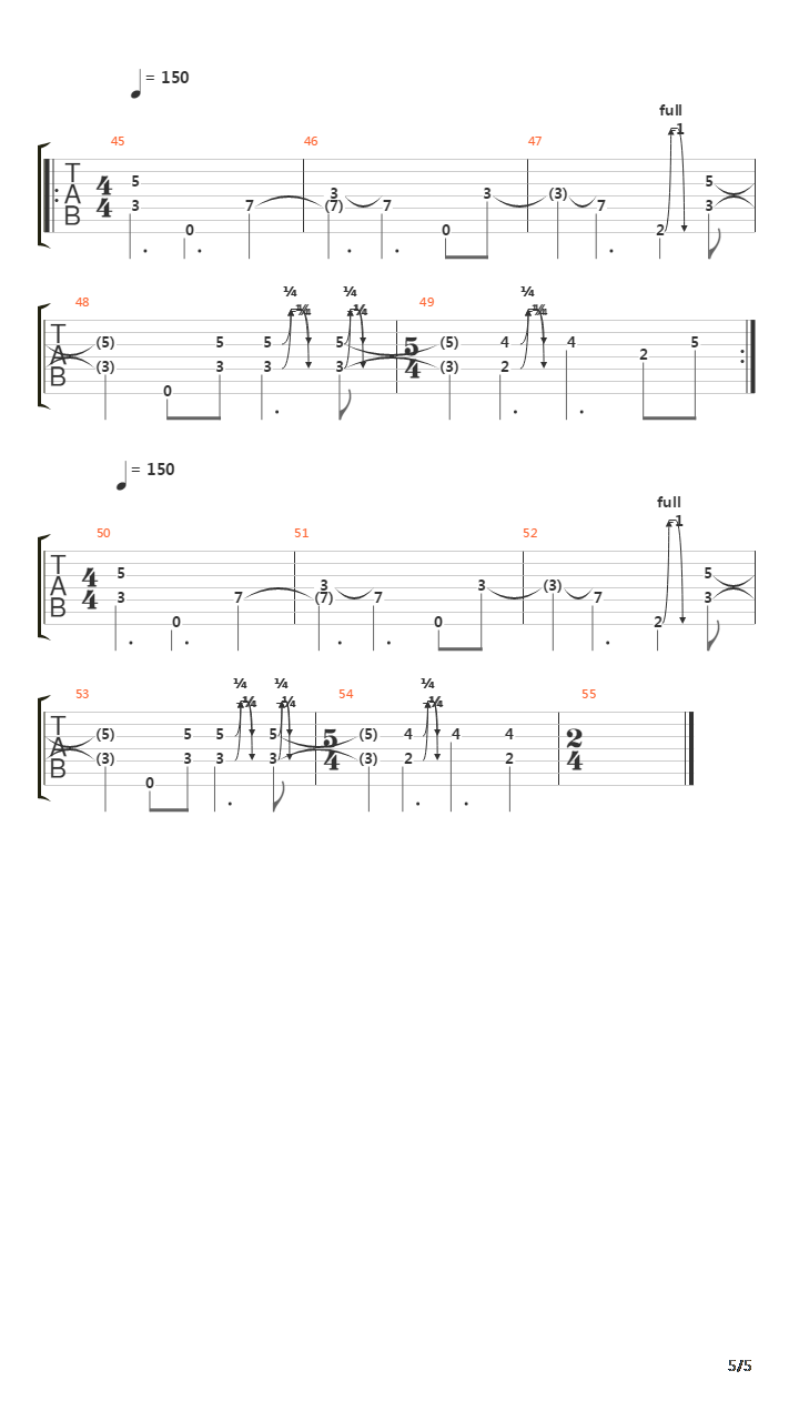 Introduction Staos吉他谱