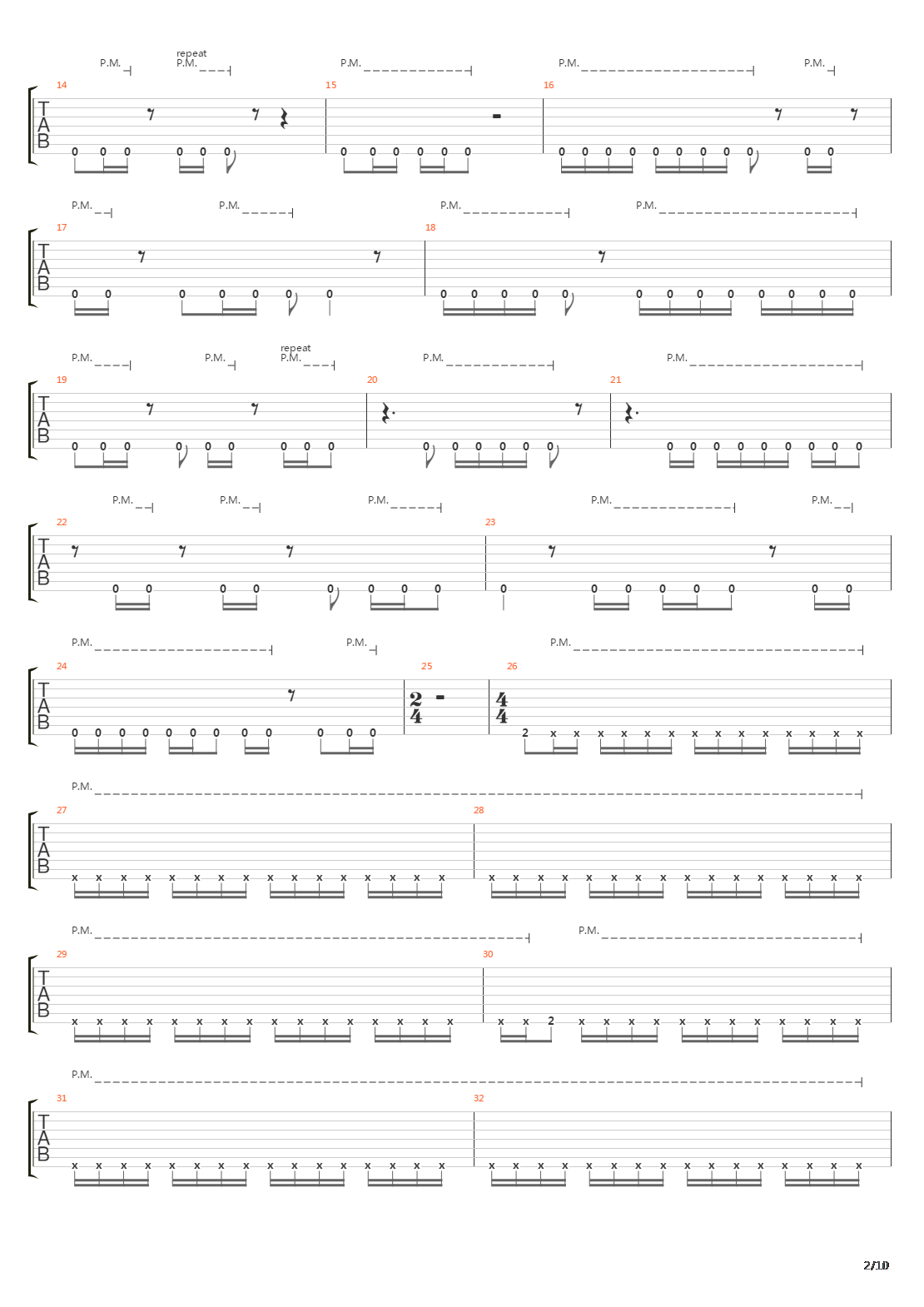 Traces吉他谱