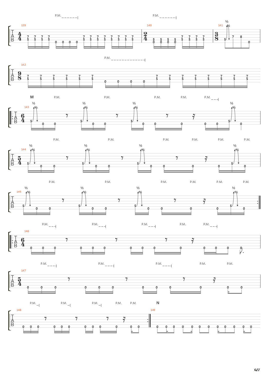 Traces吉他谱