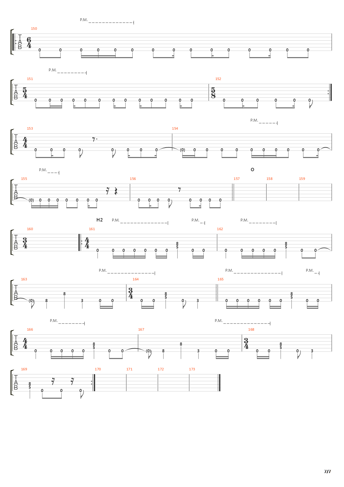 Traces吉他谱