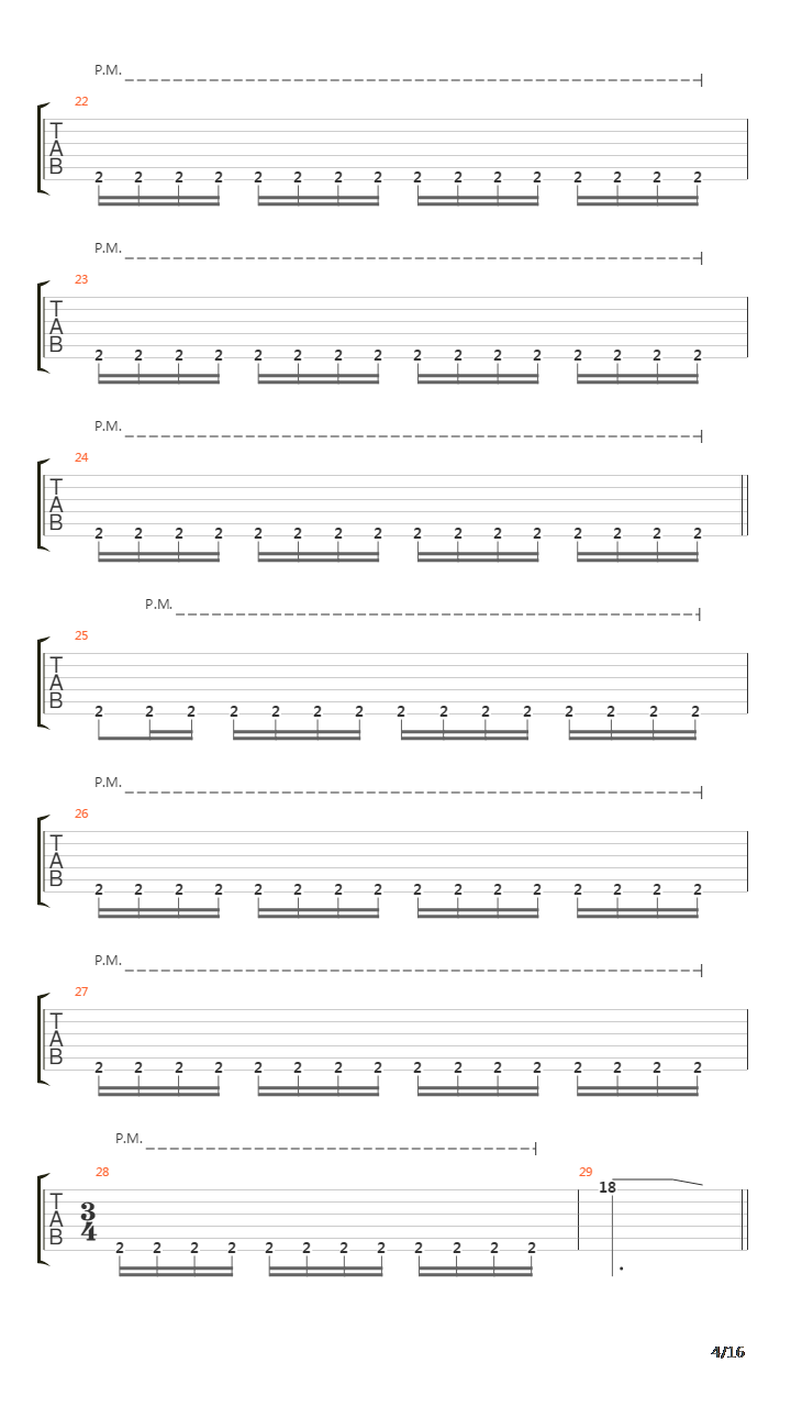 Traces吉他谱