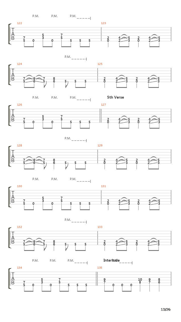 Torture Tactics吉他谱