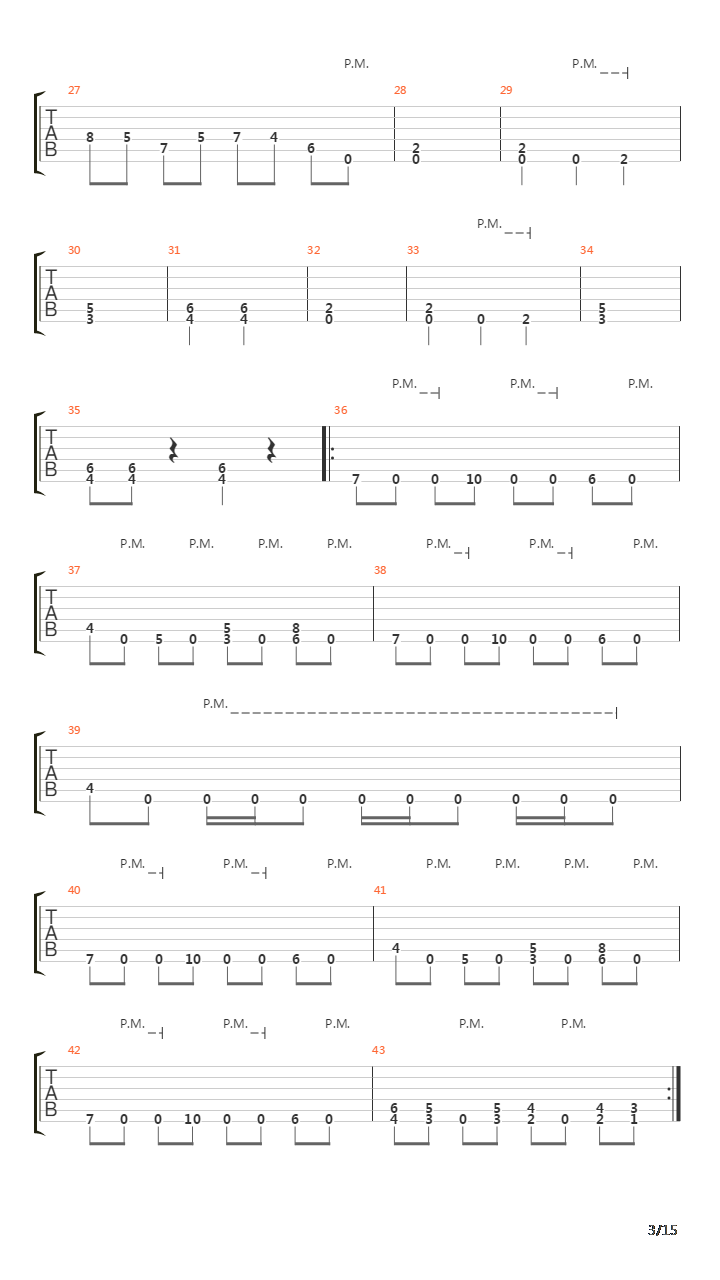 Echoes Of Silence吉他谱