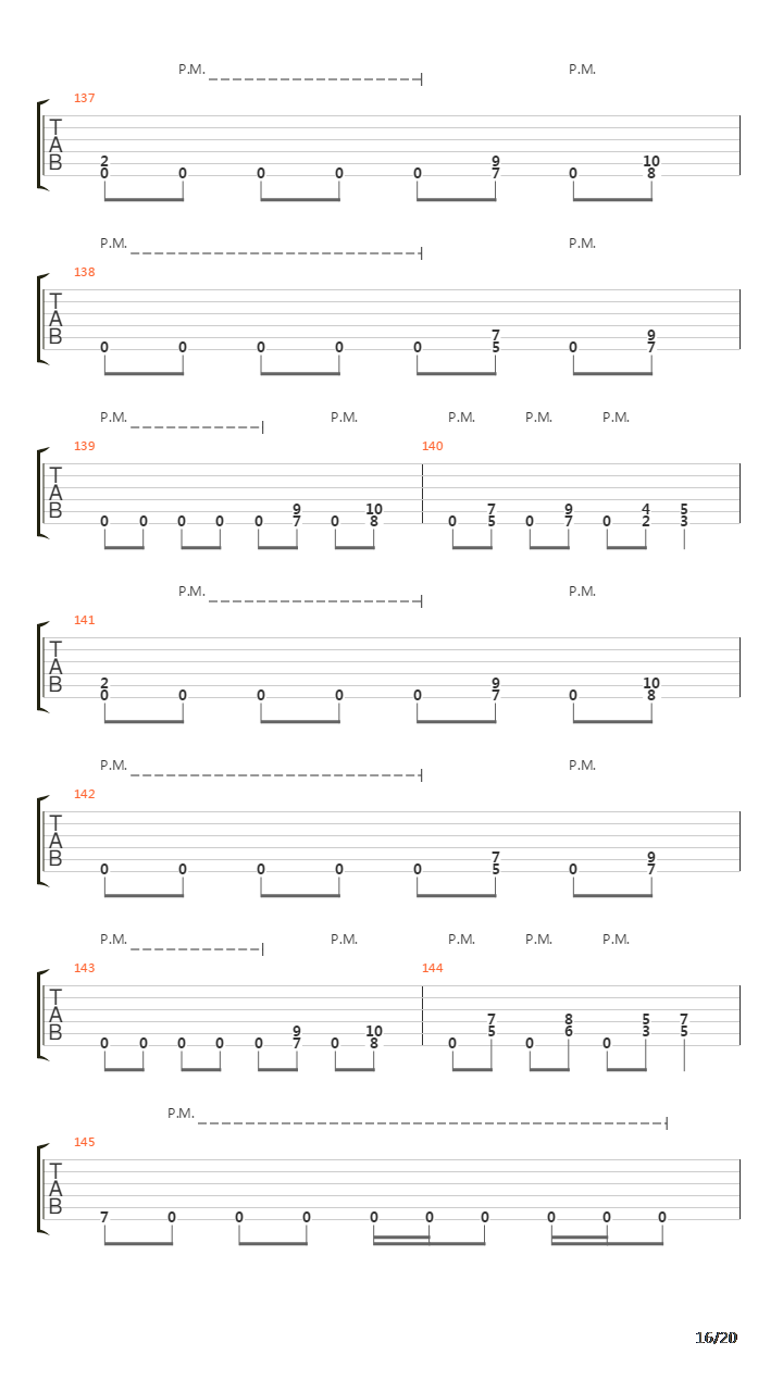 No Place For The Cross吉他谱