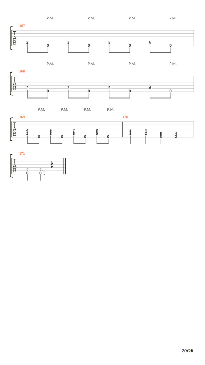 No Place For The Cross吉他谱