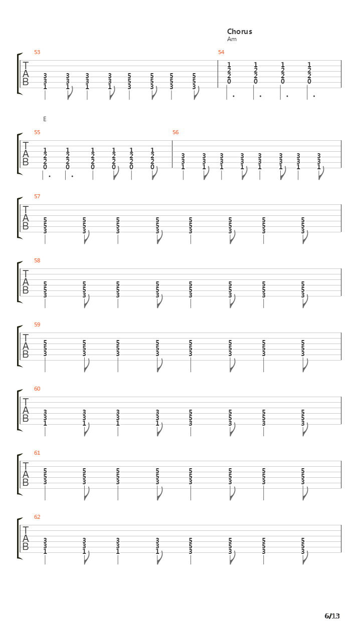 American Music吉他谱