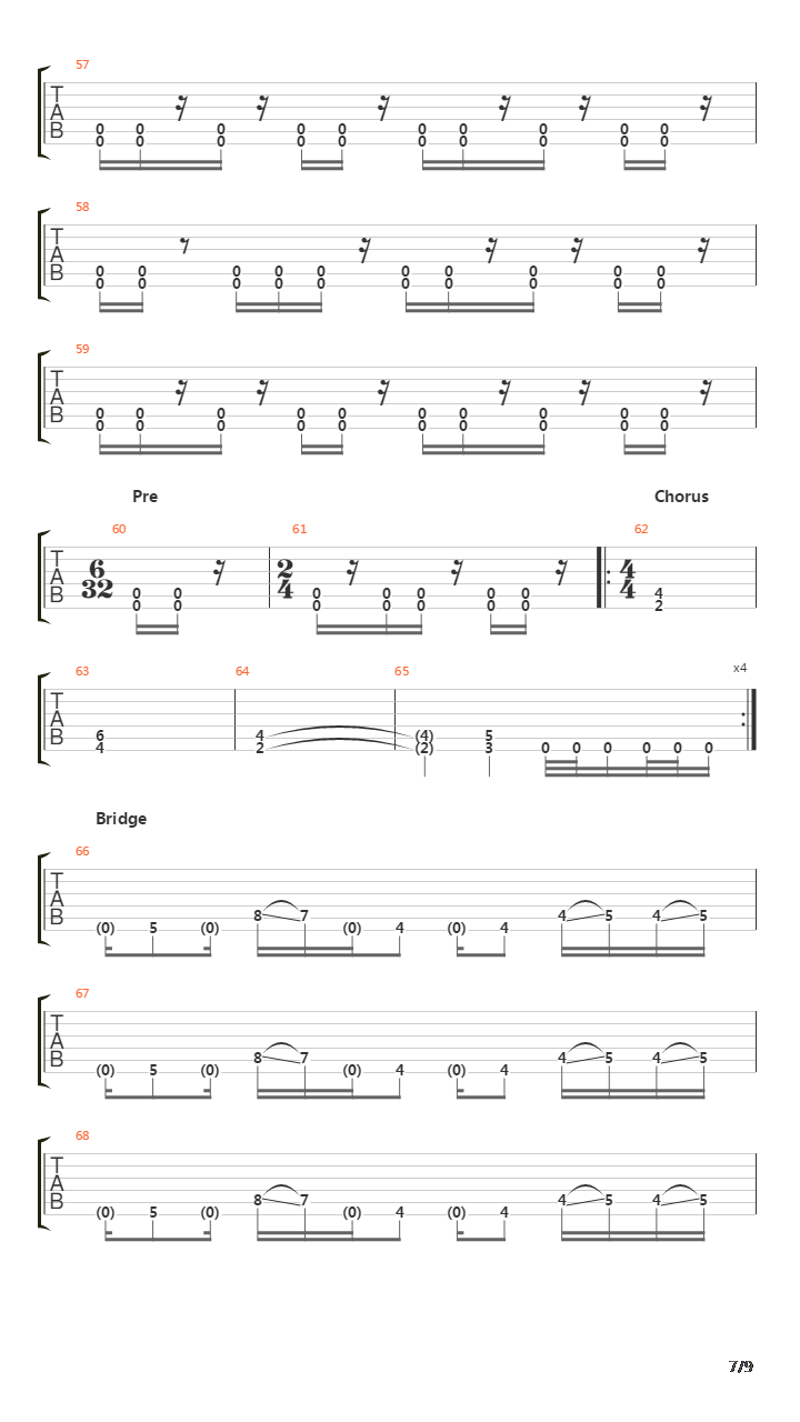Reasons To Hate吉他谱