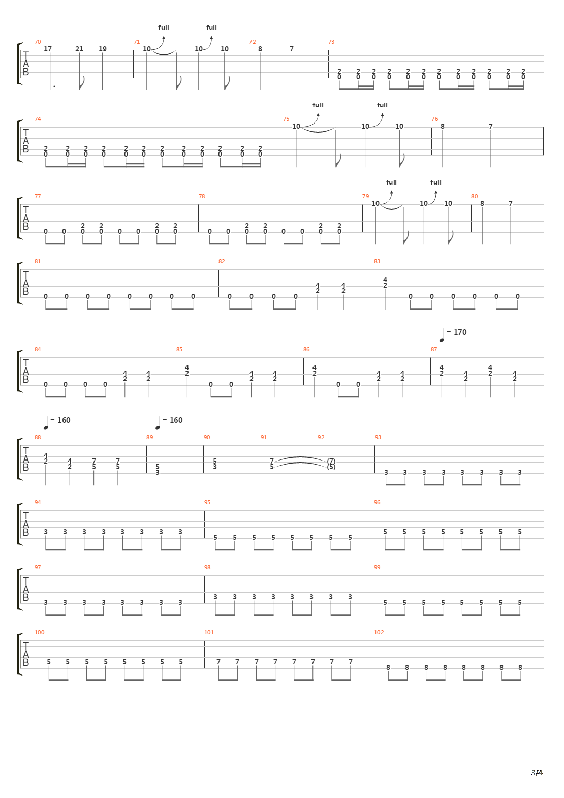 Prelude Of Oblivion吉他谱