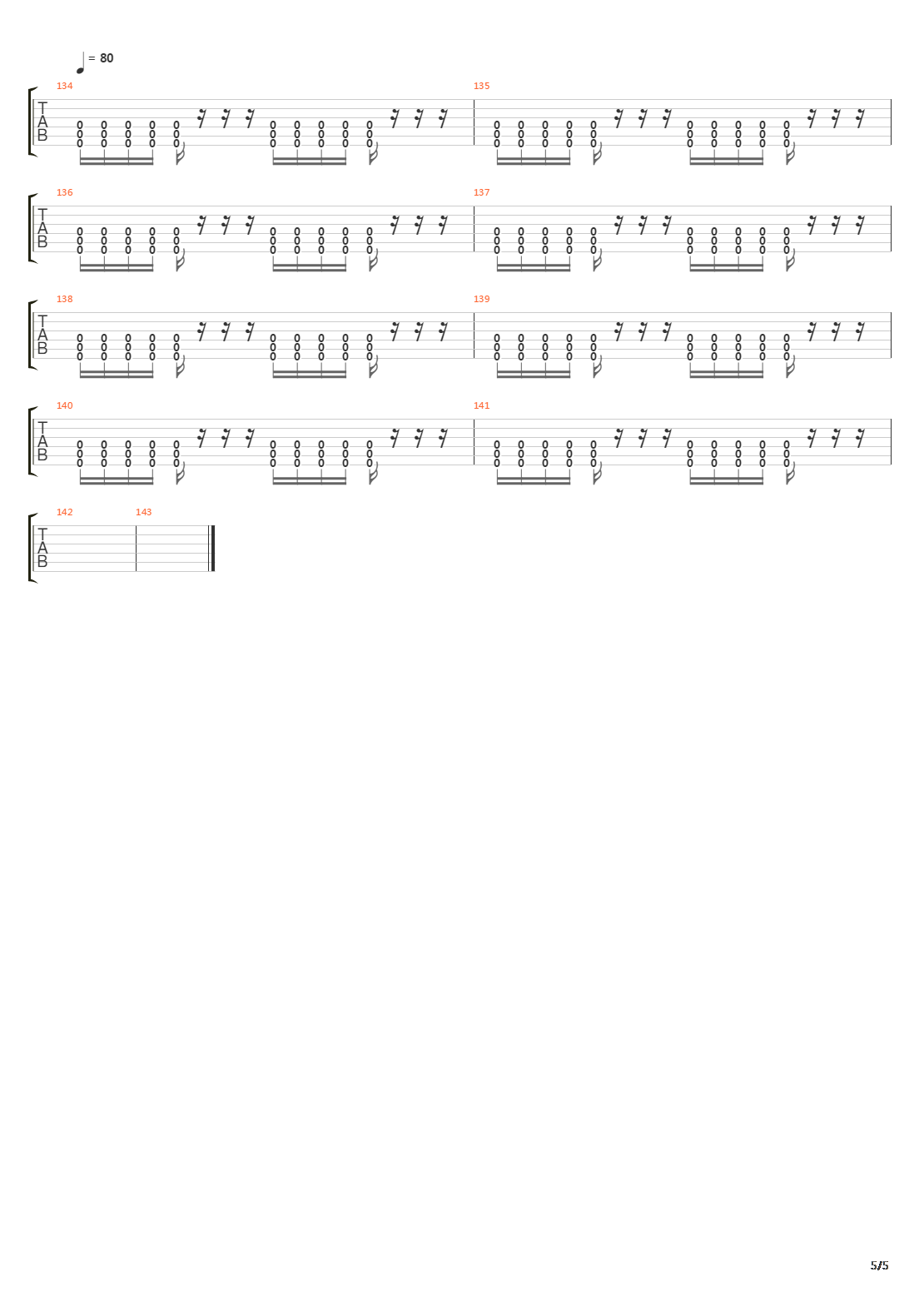 Domine吉他谱