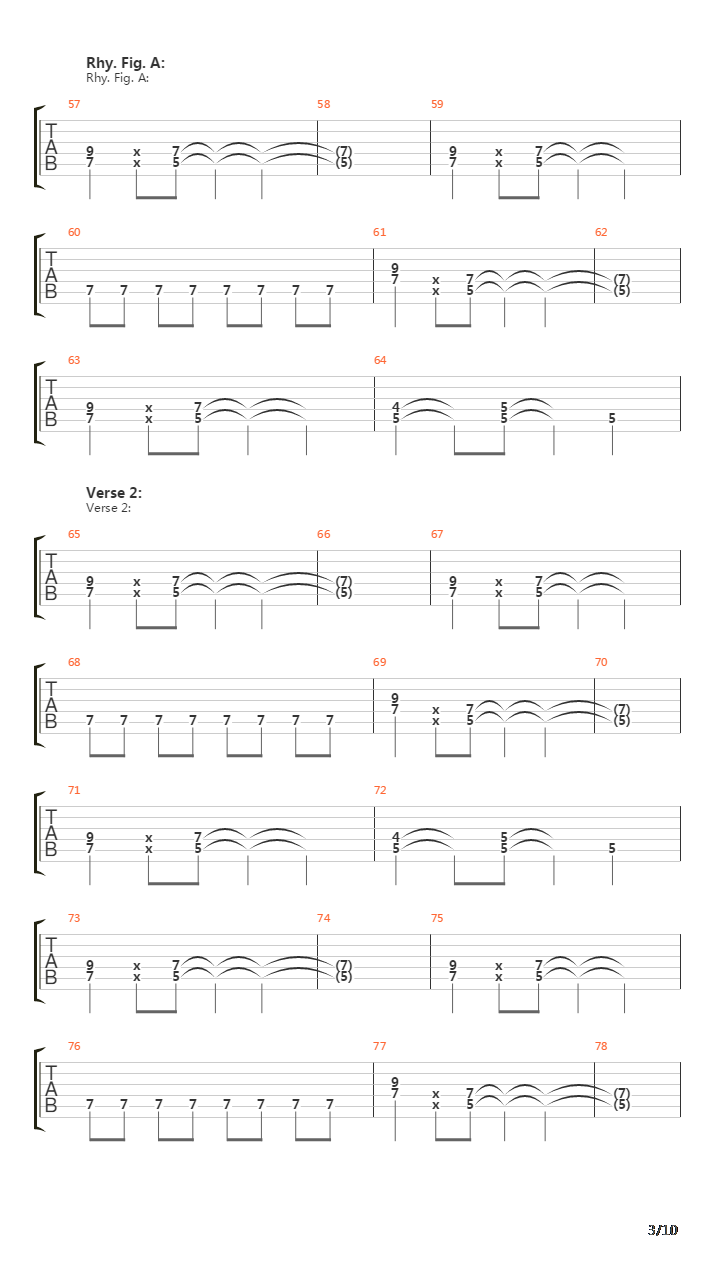 Blood And Gasoline吉他谱