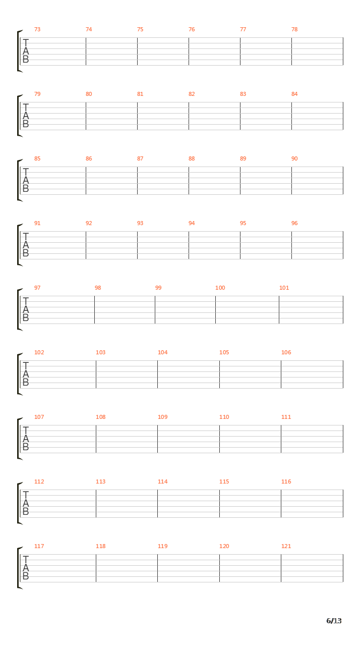 54吉他谱