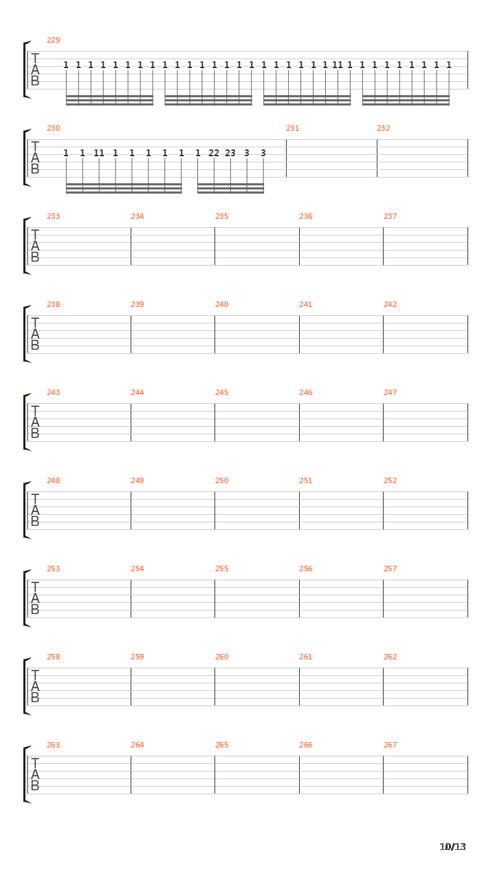54吉他谱