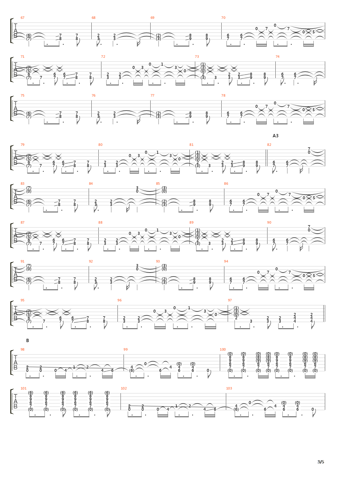 Chromium Sun吉他谱
