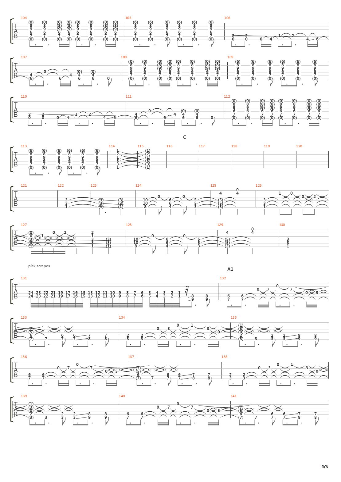 Chromium Sun吉他谱