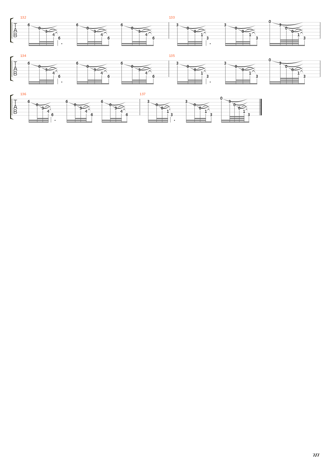 Dead Cities Of Syria吉他谱