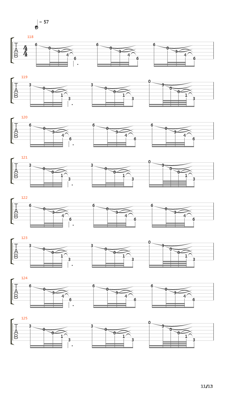 Dead Cities Of Syria吉他谱